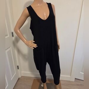 Smash + Tess Saturday Romper In Midnight Black
